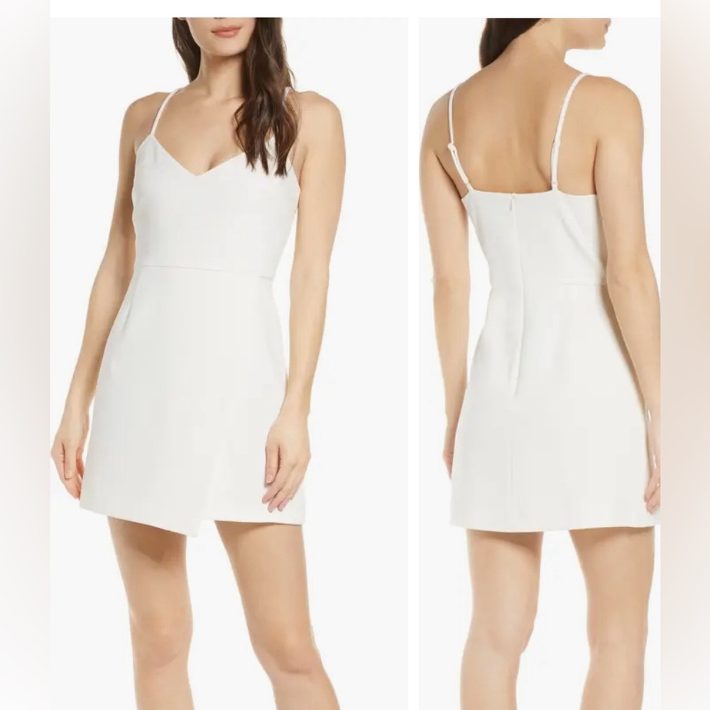 NWT Nordstrom French Connection white mini dress